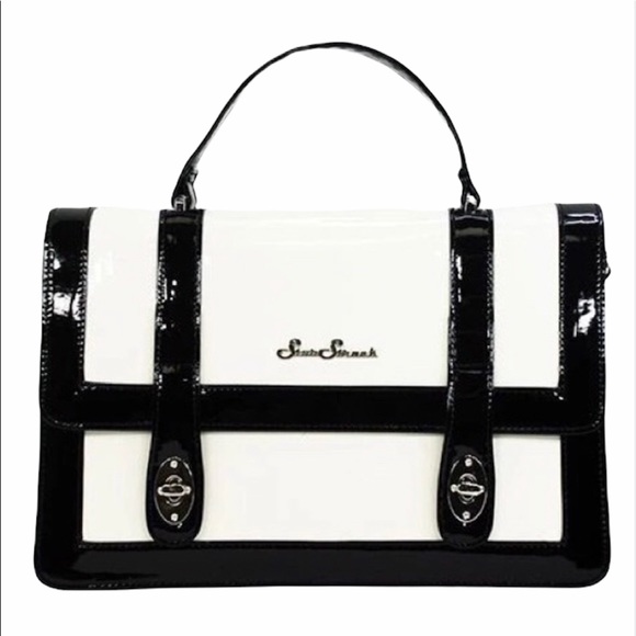 Star Struck Clothing Handbags - Bettie Bag Black/White Handbag